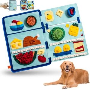 Extra Large dog treat snuffle mat - refrigerator theme NWT